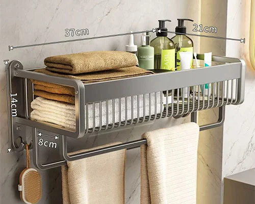 Το Metal Bath Organizer Rack κηρύσσει τον πόλεμο στην ακαταστασία