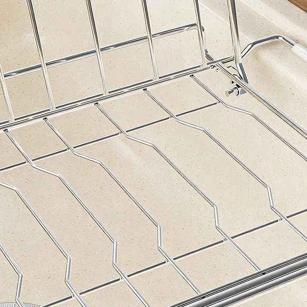 Multifunctional Stainless Steel Sink Draining Rack